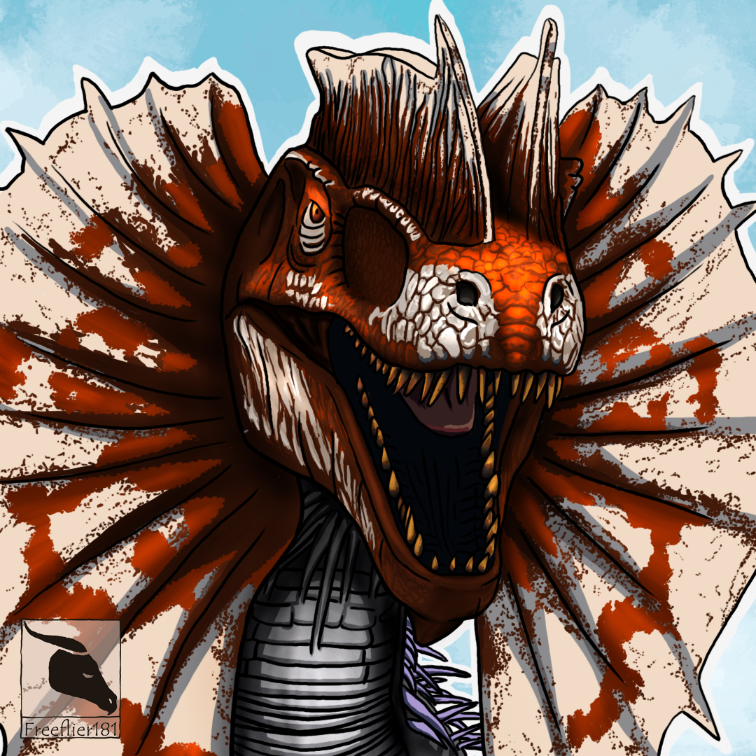 Nydilia's Dilophosaurus Avatar -- ARK