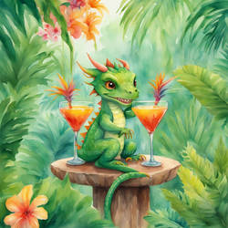 Dragonfruit cocktail?