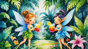 Cocktails and fairy tails