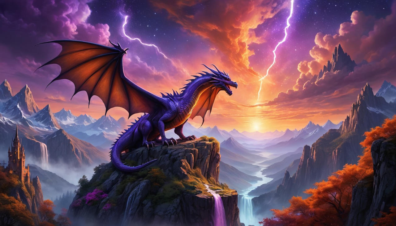 Dragon Using Magic Magic dragon by jenni1945 on DeviantArt