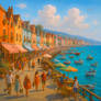 At the coastal promenade