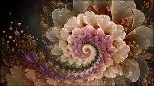 Fractal from a floral heaven