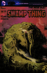 Man-Thing on a Swamp Thing