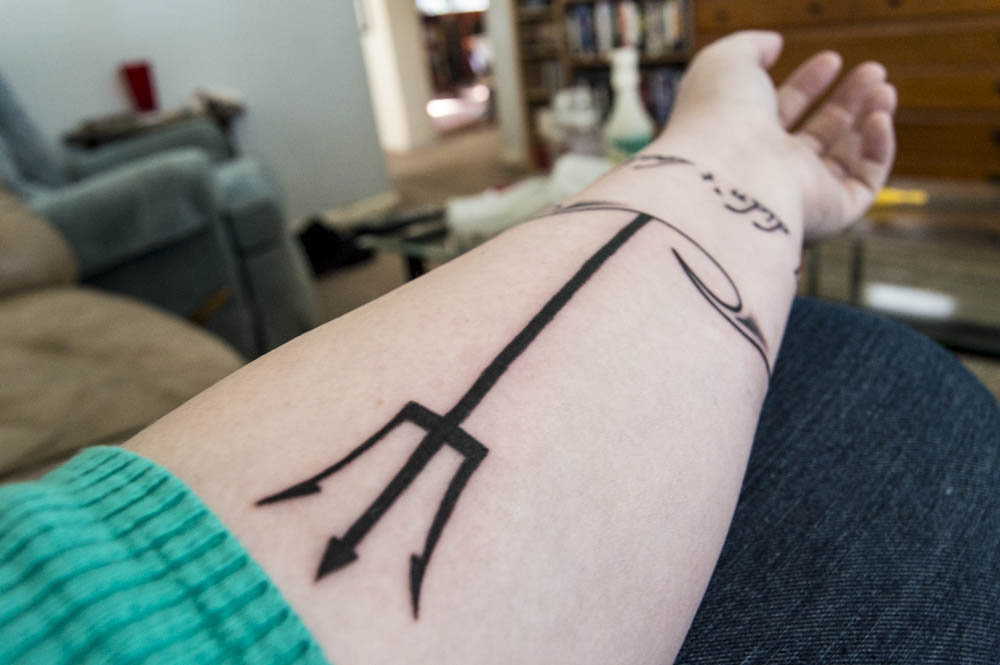 Trident Tattoo by Doves-Forever on DeviantArt Trident Tattoo by Doves-Forever on DeviantArt