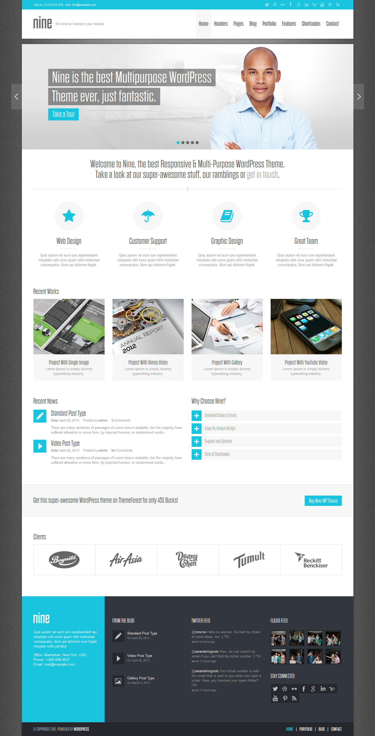 Multi-Purpose WP Theme