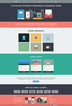 FLATHE - WP Theme