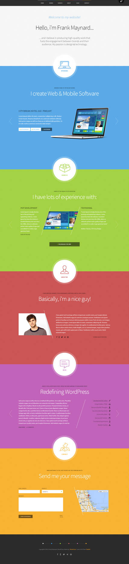 Freelancer Website Template