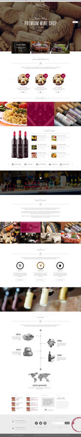 Wine - Restaurant WordPress Shop