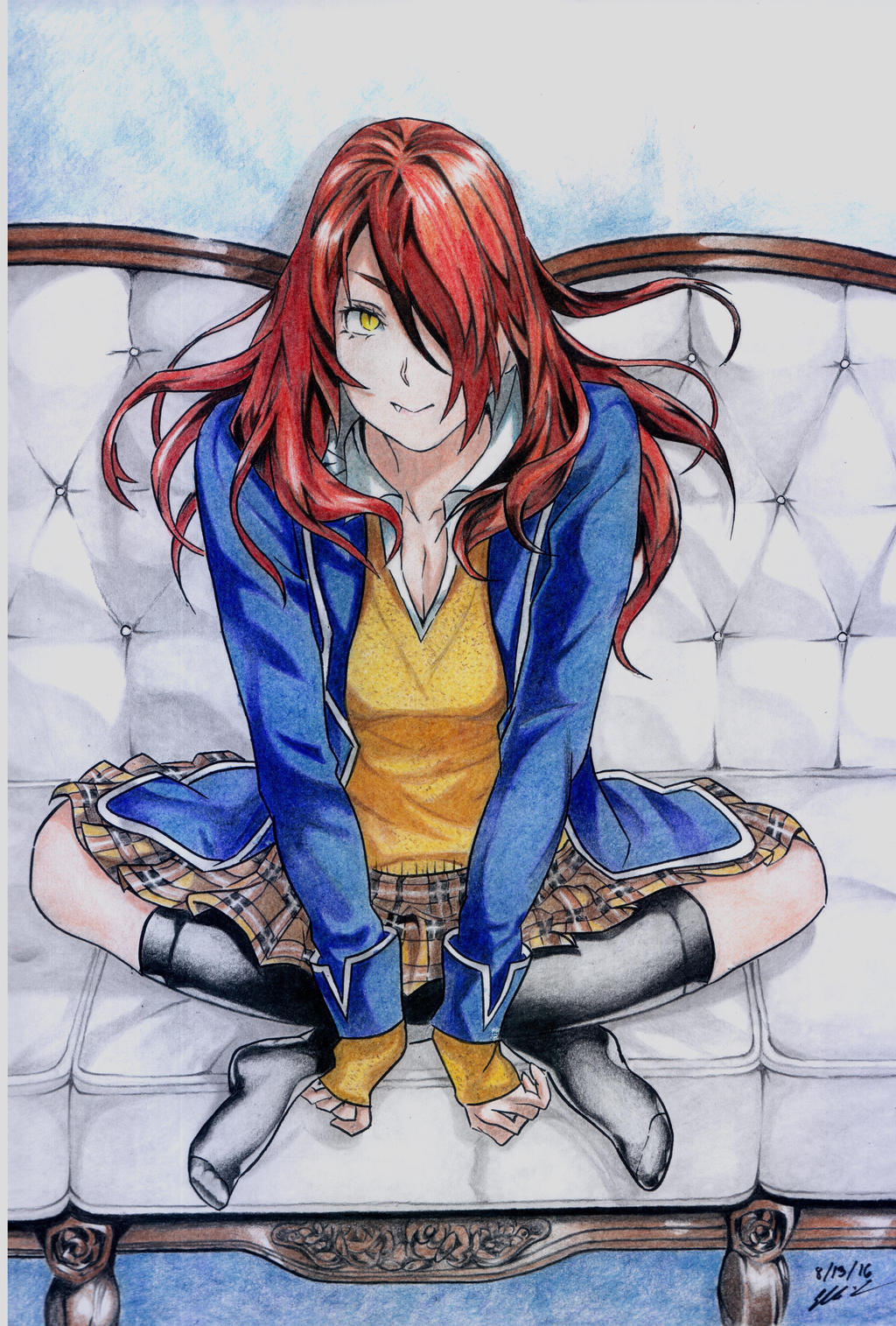 Kobayashi Rindou Shokugeki No Soma By Erin916 On Deviantart Kobayashi Rindou Shokugeki No Soma By Erin916 On Deviantart