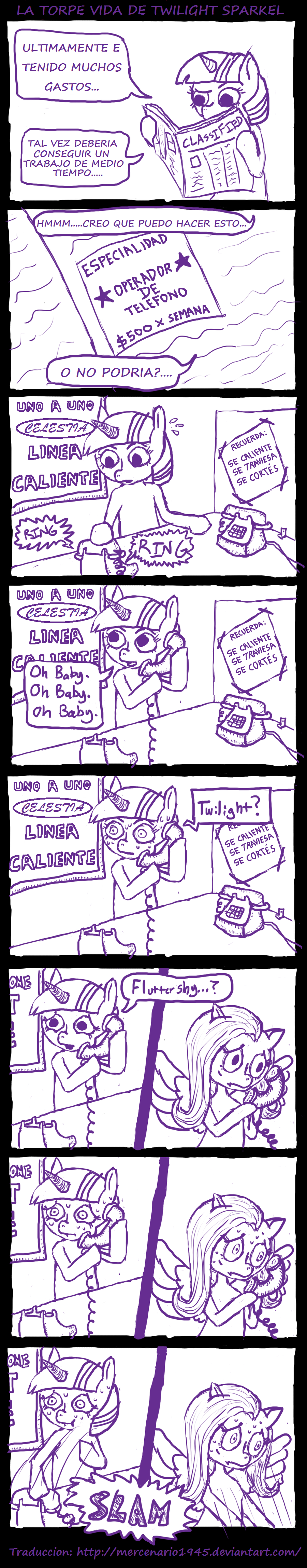 Twilight y su trabajo de medio tiempo - Parte 1