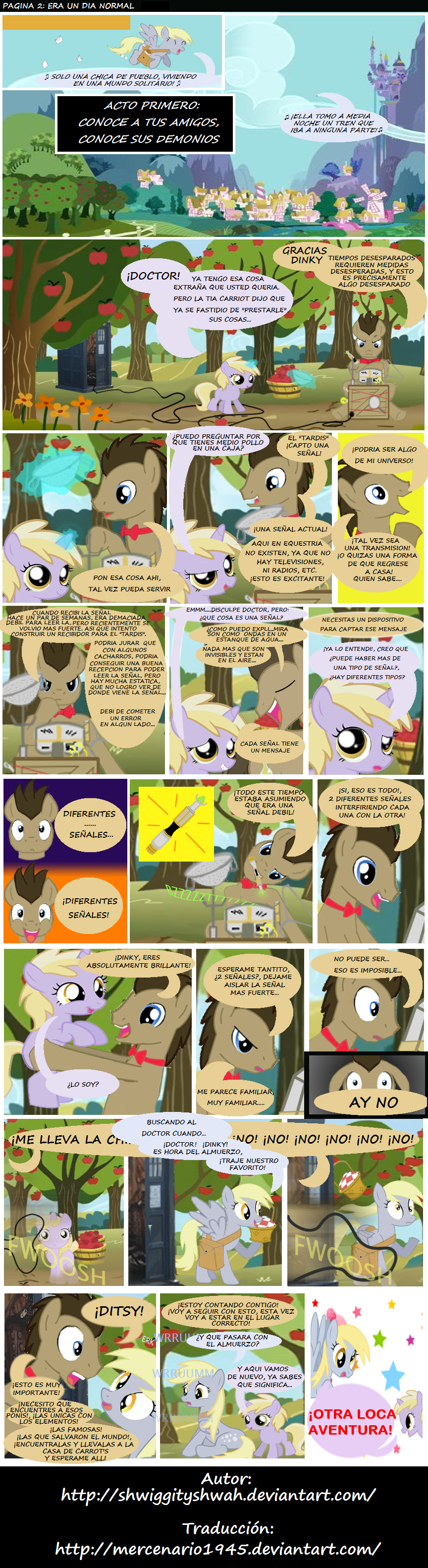 Doctor Whooves Elder Traducido - Pagina 2