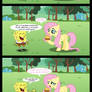 Fluttershy y la Cangreburger