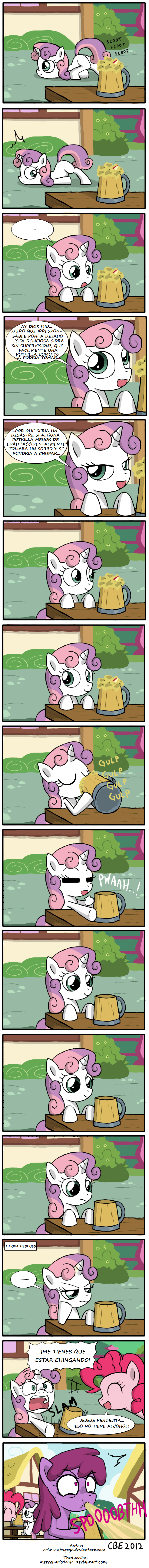 La sidra de Sweetie Belle