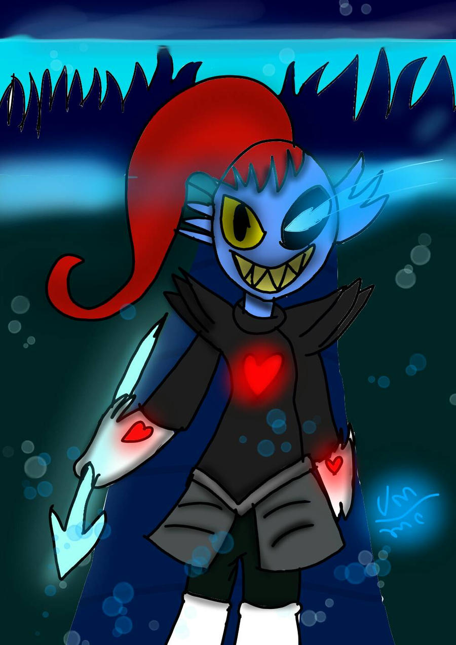 undyne the undying drawing by MangleTheMangoCC5 on DeviantArt