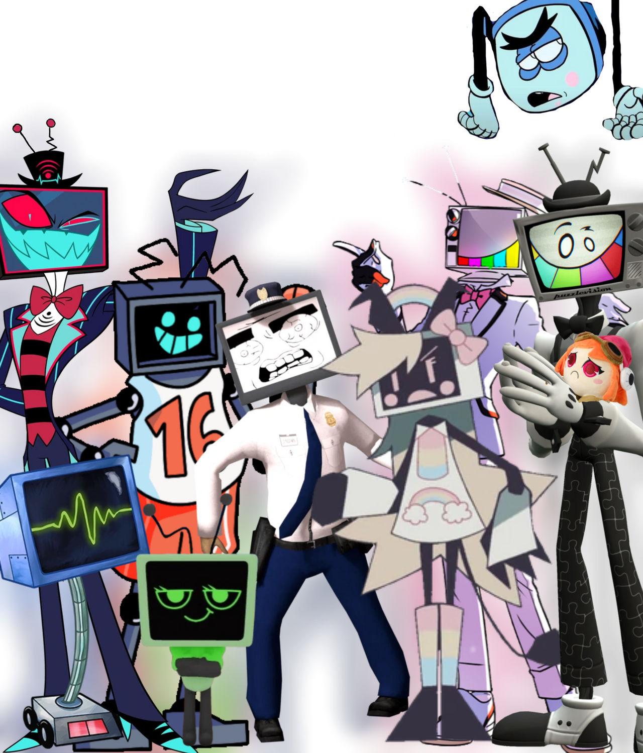 Tv Heads I Know By Millo8172 On DeviantArt tv-heads-i-know-by-millo8172-on-deviantart