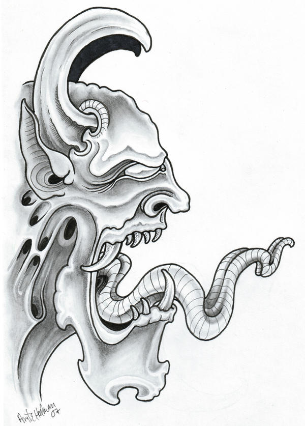 Demon by vikingtattoo on DeviantArt