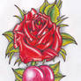 Rose With Heart 08