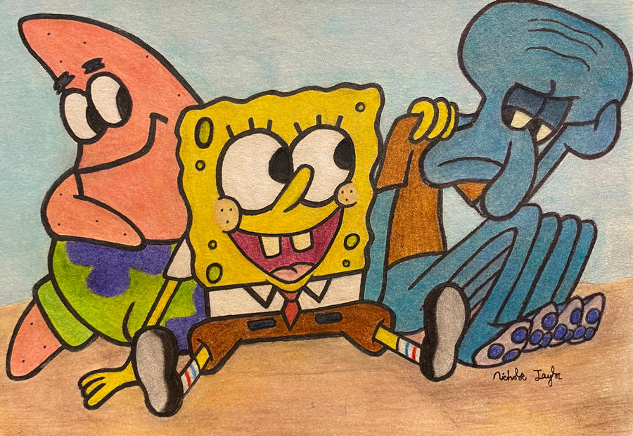 Sponge Buddies Together by ntaylor24 on DeviantArt
