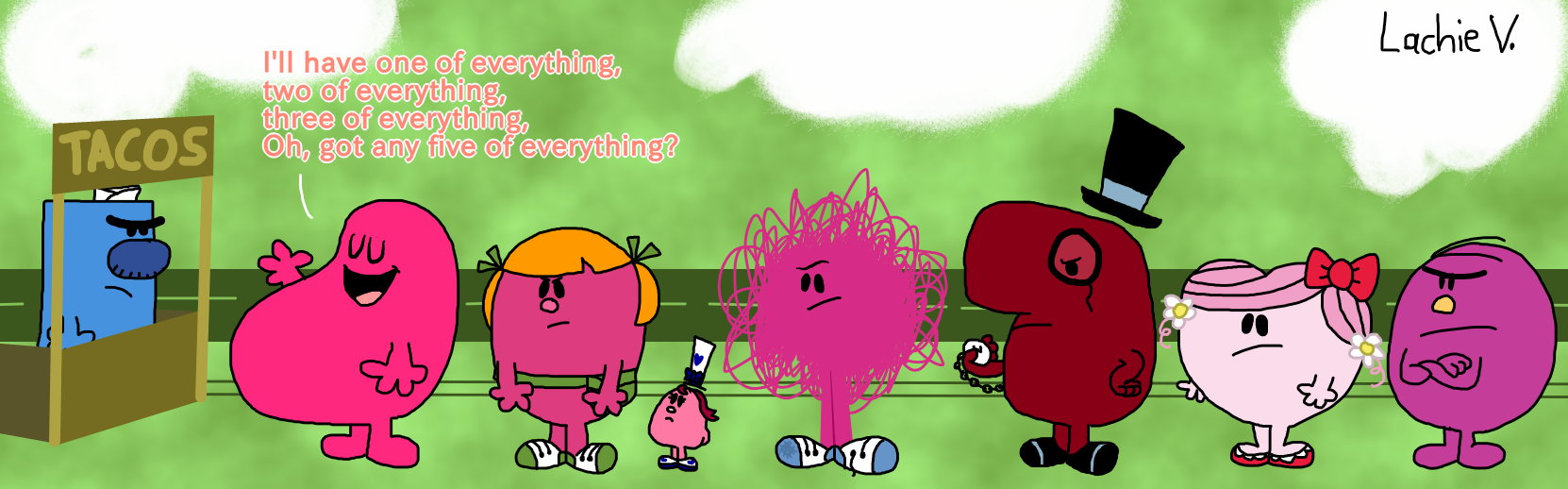 Mr. Greedy's Big Appetite by Lachie-V on DeviantArt