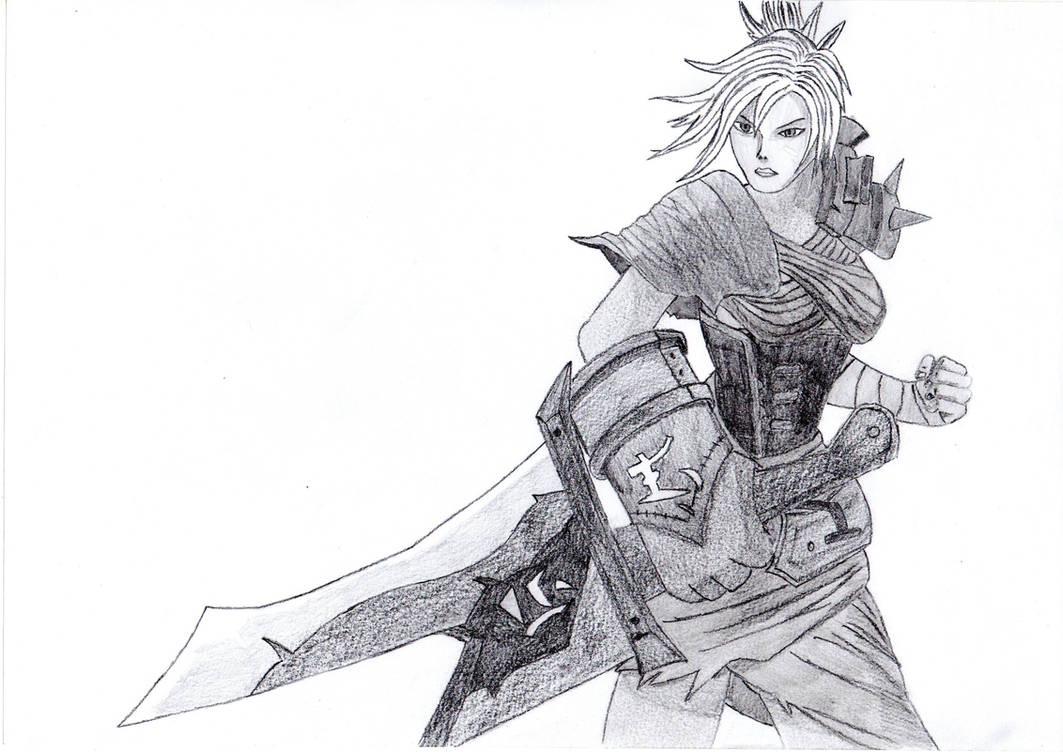 Draw Riven From D2 Riven the Exile by Origamisxl on DeviantArt