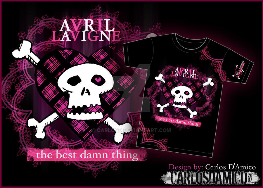 CarlosD Avril Lavigne TShirt03