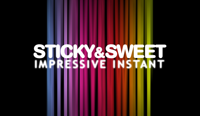 stickysweet impressive instant