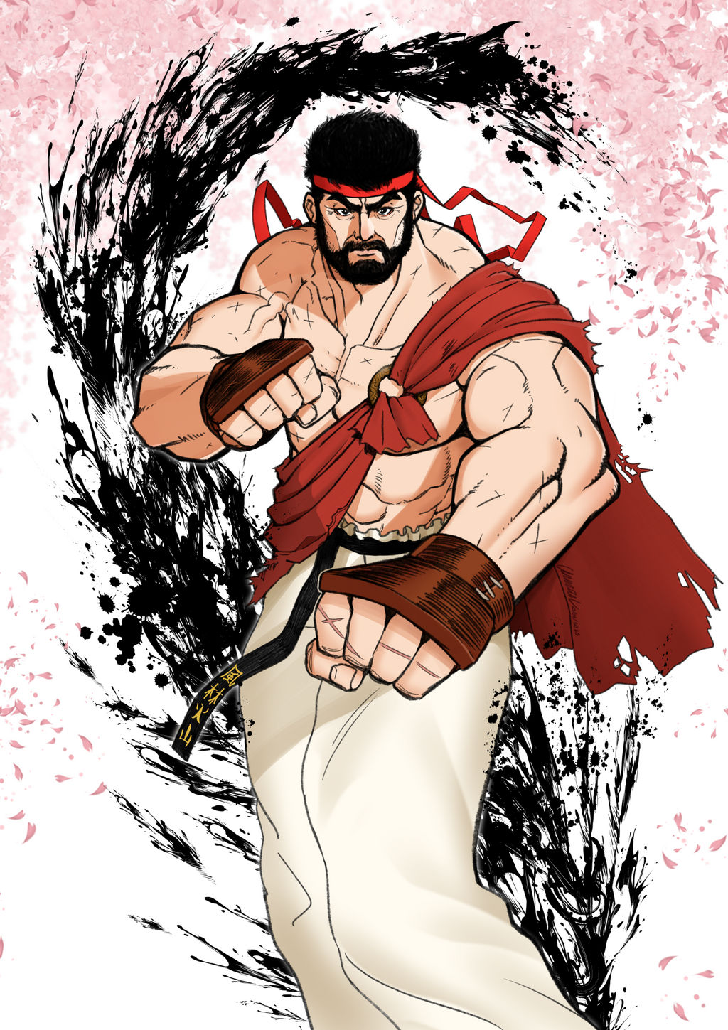 Angry Ryu Sf Ryu SF6 by BenFormity on DeviantArt