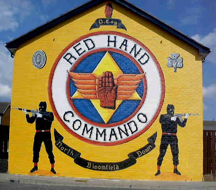 Red Hand Commando Mural, Bangor D,Coy by FlagsandBanners999 on DeviantArt
