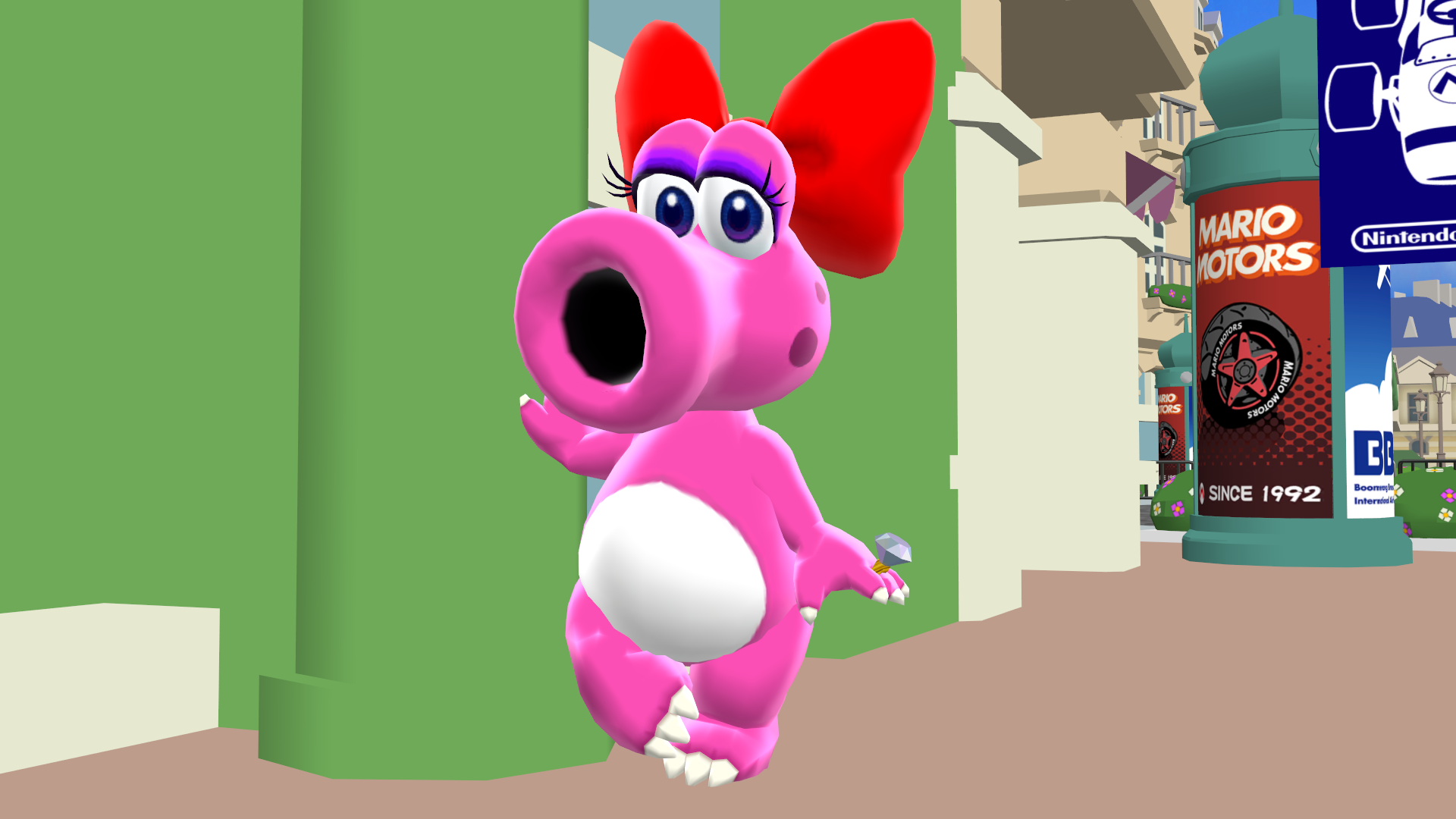Birdo Posing by HadeeMurray2004 on DeviantArt