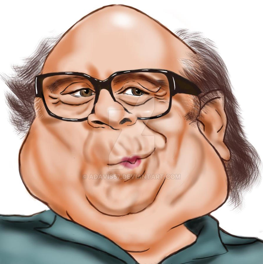Дэнни ДЕВИТО карикатура