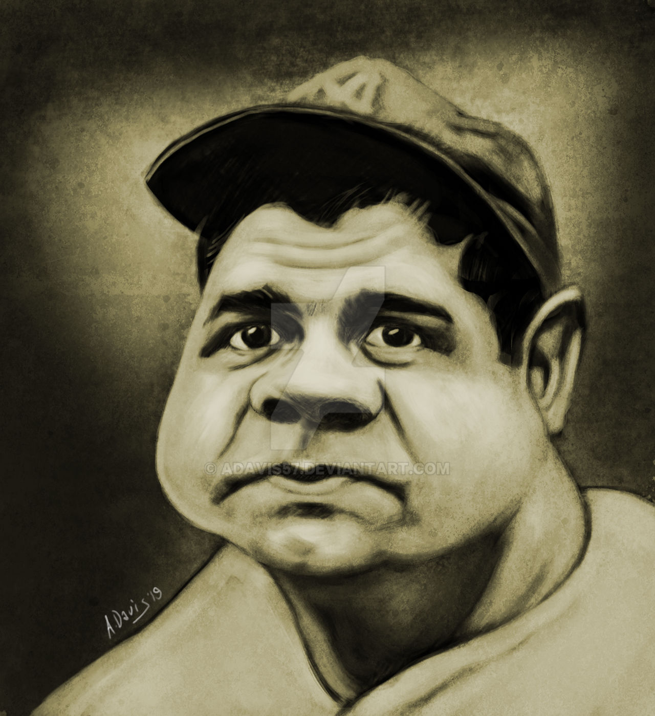 Babe Ruth by adavis57 on DeviantArt