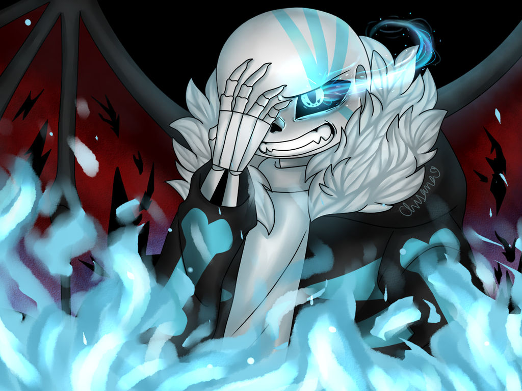 Demon Sans SPEEDPAINT by Mini-Raspberries on DeviantArt