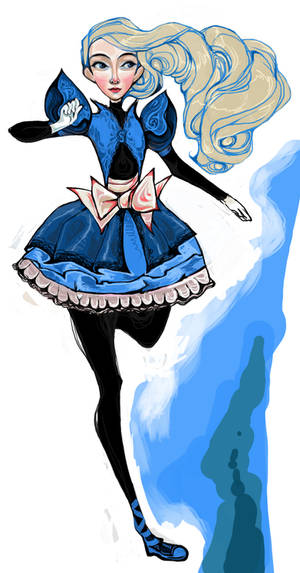 Alice in Blue