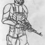 Rebel Commando Sketch