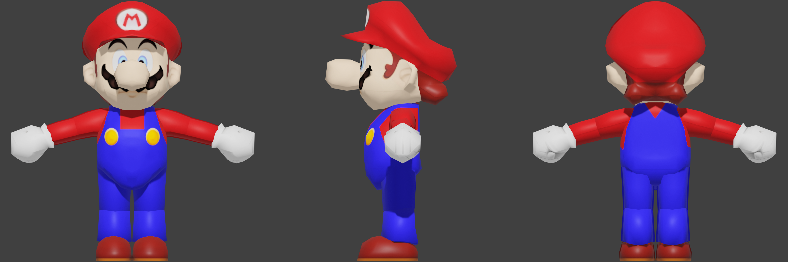 Super Mario 128 Model Recreation by KingofSonouge on DeviantArt