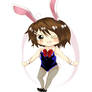 Chibi Yui Hirasawa in Bunny Costume