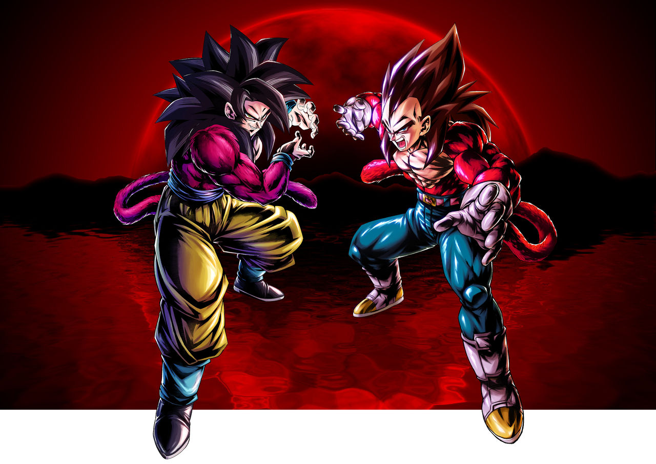 Super Saiyan 4 Goku & Vegeta (DBL53-01S), Characters