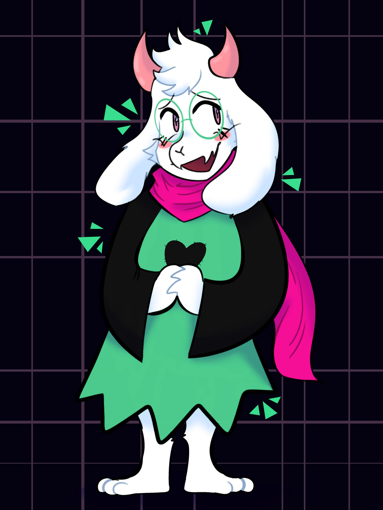 Mercy Ralsei Ralsei! by ChromaCandi on DeviantArt