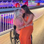 Para sitting in her paralyzed girlfriend's lap