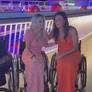 Pretty girls on a cruise