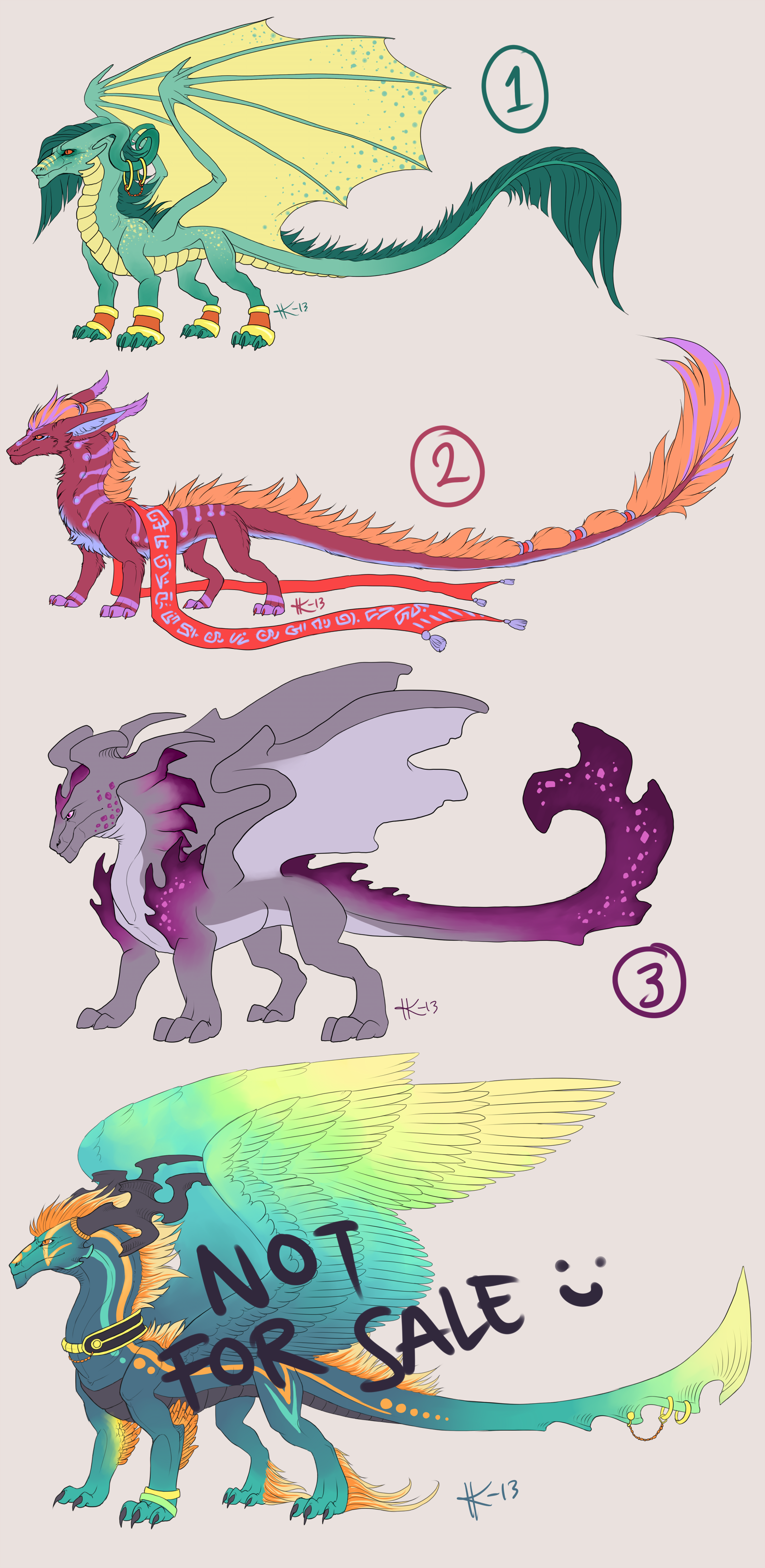 Dragon designs