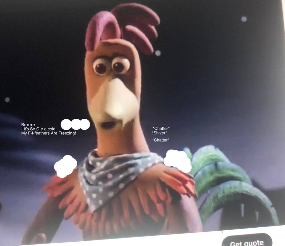 Justin Rhodes Chicken Run Chicken Run - Rocky Rhodes Shivering In The Cold by PoliAmberRoy on ...