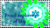 Explorer of Sky stamp