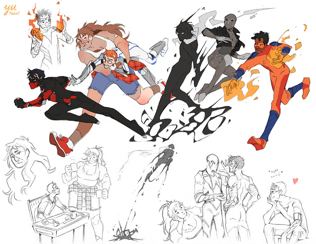 Rivals Drawing Example Character Sheet - Rivals by Yutaan on DeviantArt