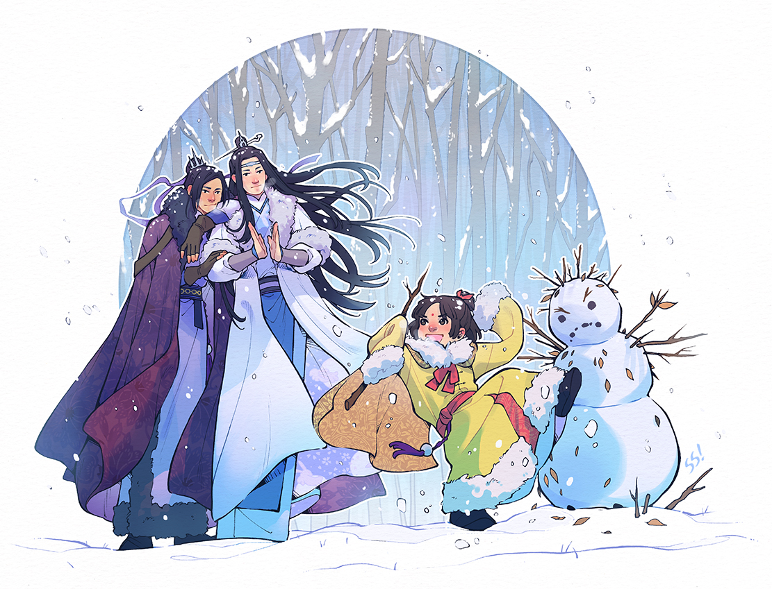 Sunlight Cast sunlight cast in winter - sugar_shoal - 魔道祖师 - 墨香铜臭 | Módào Zǔshī ...