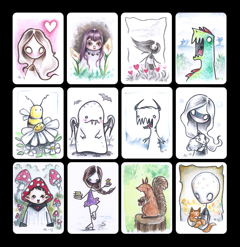 2013 - ACEO collection 2 by akinna
