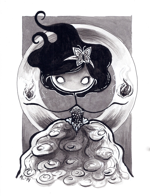 2014-Inktober#9 by akinna
