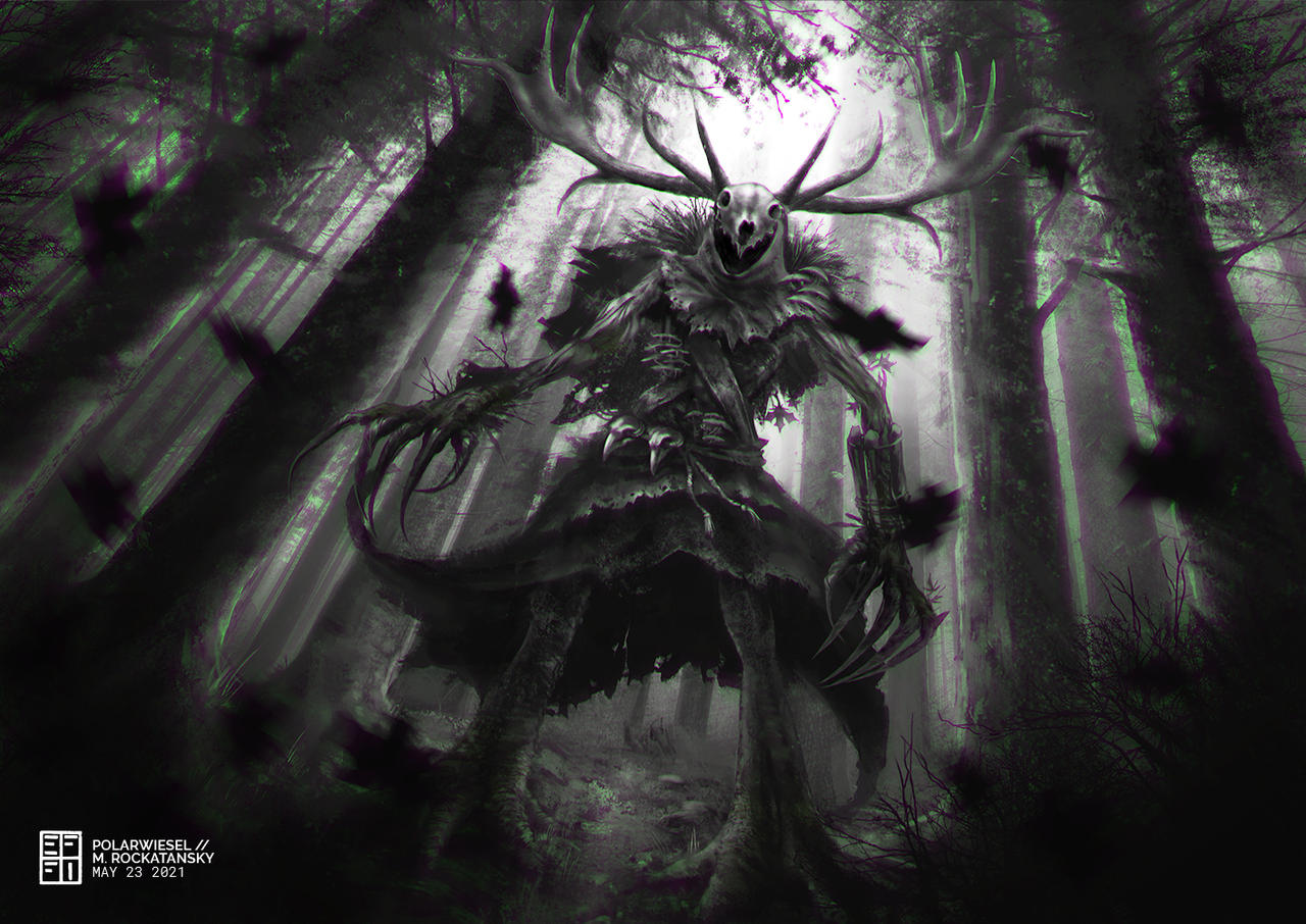 Lesshen The Leshen by polarwiesel on DeviantArt