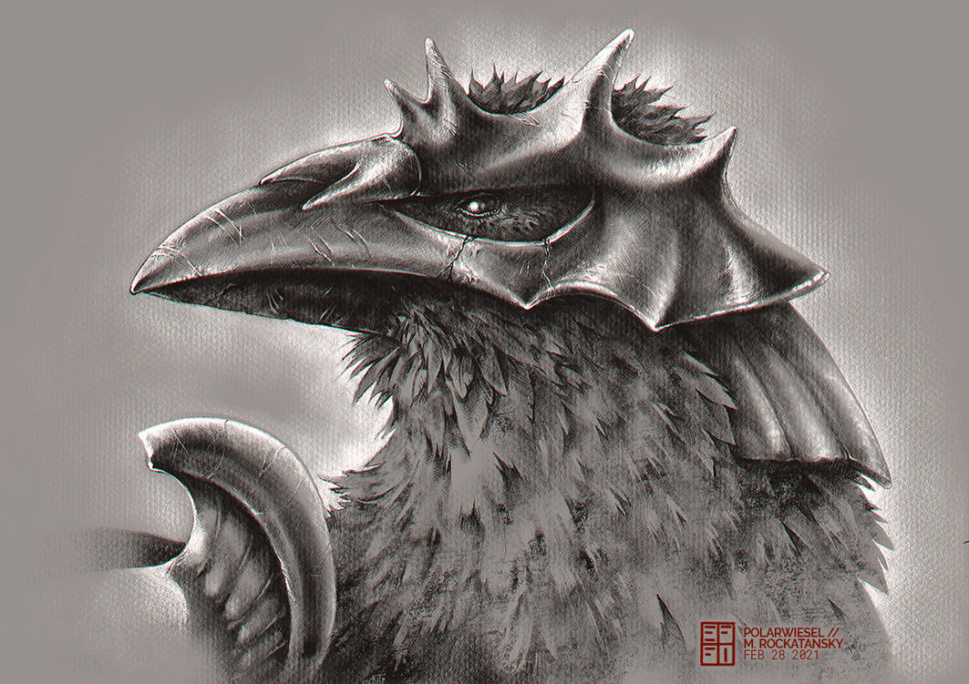Corvernight Realistic Corviknight by polarwiesel on DeviantArt