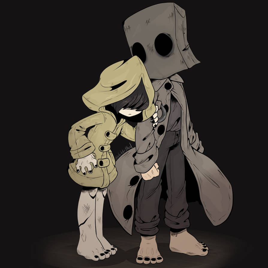Mono And Six little Nightmares 2 By WhiteArtBlood On DeviantArt mono-and-six-little-nightmares-2-by-whiteartblood-on-deviantart